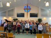 Singing At Church of the Cross
